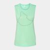 Bella + Canvas - Women's Flowy Scoop Muscle Tank - 8803 Thumbnail