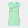 Bella + Canvas - Women's Flowy Scoop Muscle Tank - 8803 Thumbnail
