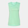 Bella + Canvas - Women's Flowy Scoop Muscle Tank - 8803 Thumbnail