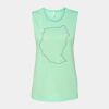 Bella + Canvas - Women's Flowy Scoop Muscle Tank - 8803 Thumbnail