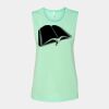 Bella + Canvas - Women's Flowy Scoop Muscle Tank - 8803 Thumbnail