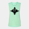 Bella + Canvas - Women's Flowy Scoop Muscle Tank - 8803 Thumbnail
