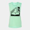 Bella + Canvas - Women's Flowy Scoop Muscle Tank - 8803 Thumbnail