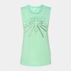 Bella + Canvas - Women's Flowy Scoop Muscle Tank - 8803 Thumbnail