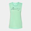 Bella + Canvas - Women's Flowy Scoop Muscle Tank - 8803 Thumbnail