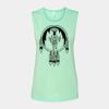 Bella + Canvas - Women's Flowy Scoop Muscle Tank - 8803 Thumbnail