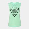 Bella + Canvas - Women's Flowy Scoop Muscle Tank - 8803 Thumbnail