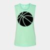 Bella + Canvas - Women's Flowy Scoop Muscle Tank - 8803 Thumbnail