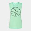 Bella + Canvas - Women's Flowy Scoop Muscle Tank - 8803 Thumbnail
