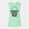 Bella + Canvas - Women's Flowy Scoop Muscle Tank - 8803 Thumbnail