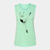 Bella + Canvas - Women's Flowy Scoop Muscle Tank - 8803 Thumbnail