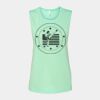 Bella + Canvas - Women's Flowy Scoop Muscle Tank - 8803 Thumbnail
