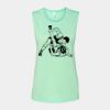 Bella + Canvas - Women's Flowy Scoop Muscle Tank - 8803 Thumbnail