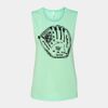 Bella + Canvas - Women's Flowy Scoop Muscle Tank - 8803 Thumbnail