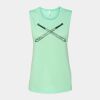 Bella + Canvas - Women's Flowy Scoop Muscle Tank - 8803 Thumbnail