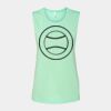 Bella + Canvas - Women's Flowy Scoop Muscle Tank - 8803 Thumbnail