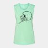 Bella + Canvas - Women's Flowy Scoop Muscle Tank - 8803 Thumbnail