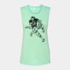 Bella + Canvas - Women's Flowy Scoop Muscle Tank - 8803 Thumbnail