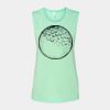Bella + Canvas - Women's Flowy Scoop Muscle Tank - 8803 Thumbnail
