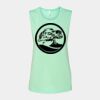 Bella + Canvas - Women's Flowy Scoop Muscle Tank - 8803 Thumbnail