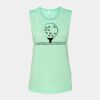 Bella + Canvas - Women's Flowy Scoop Muscle Tank - 8803 Thumbnail