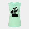 Bella + Canvas - Women's Flowy Scoop Muscle Tank - 8803 Thumbnail