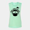 Bella + Canvas - Women's Flowy Scoop Muscle Tank - 8803 Thumbnail