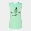 Bella + Canvas - Women's Flowy Scoop Muscle Tank - 8803 Thumbnail