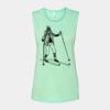 Bella + Canvas - Women's Flowy Scoop Muscle Tank - 8803 Thumbnail