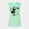 Bella + Canvas - Women's Flowy Scoop Muscle Tank - 8803 Thumbnail