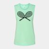 Bella + Canvas - Women's Flowy Scoop Muscle Tank - 8803 Thumbnail