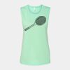 Bella + Canvas - Women's Flowy Scoop Muscle Tank - 8803 Thumbnail