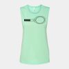 Bella + Canvas - Women's Flowy Scoop Muscle Tank - 8803 Thumbnail