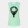 Bella + Canvas - Women's Flowy Scoop Muscle Tank - 8803 Thumbnail