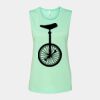 Bella + Canvas - Women's Flowy Scoop Muscle Tank - 8803 Thumbnail