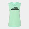 Bella + Canvas - Women's Flowy Scoop Muscle Tank - 8803 Thumbnail