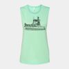 Bella + Canvas - Women's Flowy Scoop Muscle Tank - 8803 Thumbnail