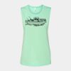 Bella + Canvas - Women's Flowy Scoop Muscle Tank - 8803 Thumbnail