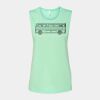 Bella + Canvas - Women's Flowy Scoop Muscle Tank - 8803 Thumbnail