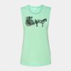 Bella + Canvas - Women's Flowy Scoop Muscle Tank - 8803 Thumbnail