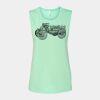 Bella + Canvas - Women's Flowy Scoop Muscle Tank - 8803 Thumbnail