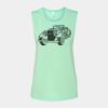 Bella + Canvas - Women's Flowy Scoop Muscle Tank - 8803 Thumbnail