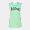 Bella + Canvas - Women's Flowy Scoop Muscle Tank - 8803 Thumbnail