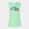 Bella + Canvas - Women's Flowy Scoop Muscle Tank - 8803 Thumbnail