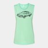 Bella + Canvas - Women's Flowy Scoop Muscle Tank - 8803 Thumbnail