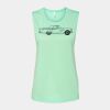 Bella + Canvas - Women's Flowy Scoop Muscle Tank - 8803 Thumbnail