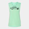 Bella + Canvas - Women's Flowy Scoop Muscle Tank - 8803 Thumbnail