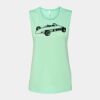 Bella + Canvas - Women's Flowy Scoop Muscle Tank - 8803 Thumbnail