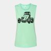 Bella + Canvas - Women's Flowy Scoop Muscle Tank - 8803 Thumbnail