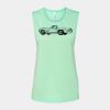 Bella + Canvas - Women's Flowy Scoop Muscle Tank - 8803 Thumbnail